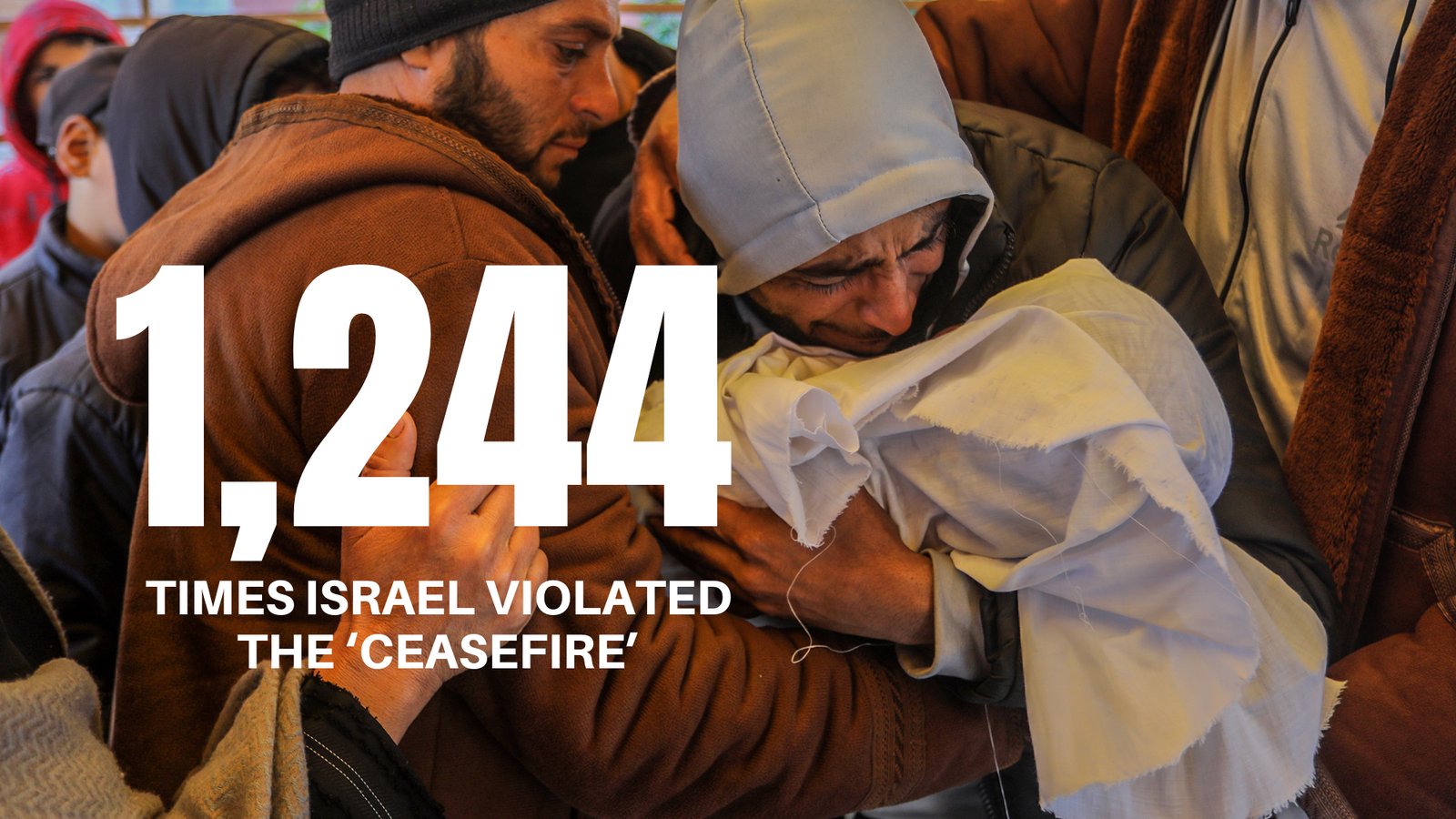 What Ceasefire? There Have Been 1,244 Israeli Violations Since the So-Called Peace Deal