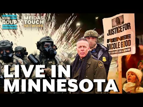 LIVE ICE TERROR Protest at Border Chief Greg Bovino's Hotel