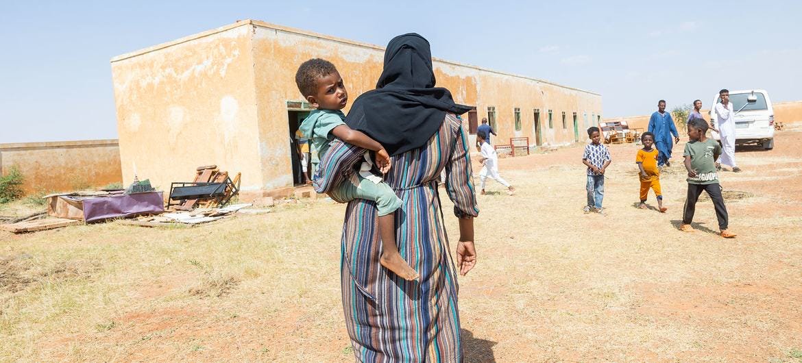 Report From Sudan: In Besieged City, Massive Numbers of Displaced Find Little Shelter or Food