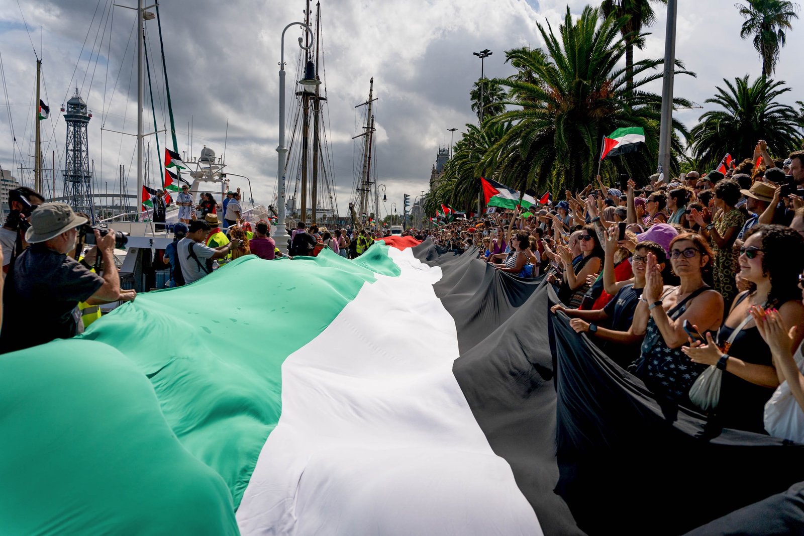 Israel’s fiery assault on Gaza City; 43,000 children in Gaza are malnourished; Trump suspends Palestinian visas; Landslide kills 1,000 in Sudan