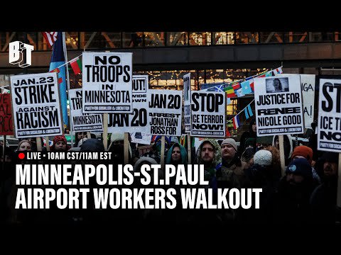 Minneapolis–St. Paul Airport Workers Sit-In