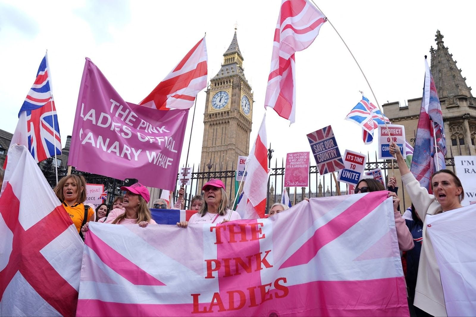 UK ‘Pink Ladies’ signal rising anti-immigrant sentiment among women