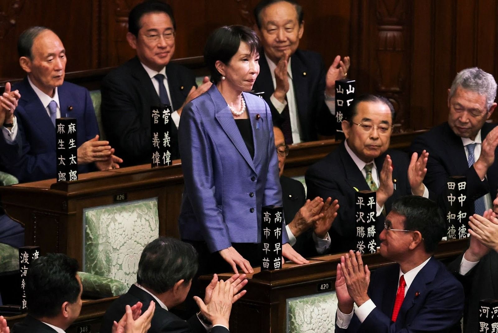 Japan stocks surge as Sanae Takaichi named prime minister