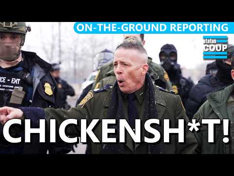 “COWARD CHICKENSH*T F*CK!” Trump’s Border Chief HOUNDED By Protesters