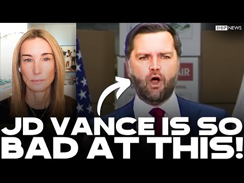 IHIP News: JD Vance EMBARRASSES Himself On STAGE Trying to LIE FOR TRUMP!