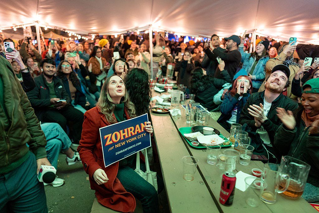 Mamdani takes New York City as Democrats romp to victory across the country; 40 killed in Sudan drone strike; Israeli strikes continue