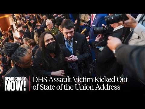DHS Assault Victim Aliya Rahman Arrested at State of the Union Address