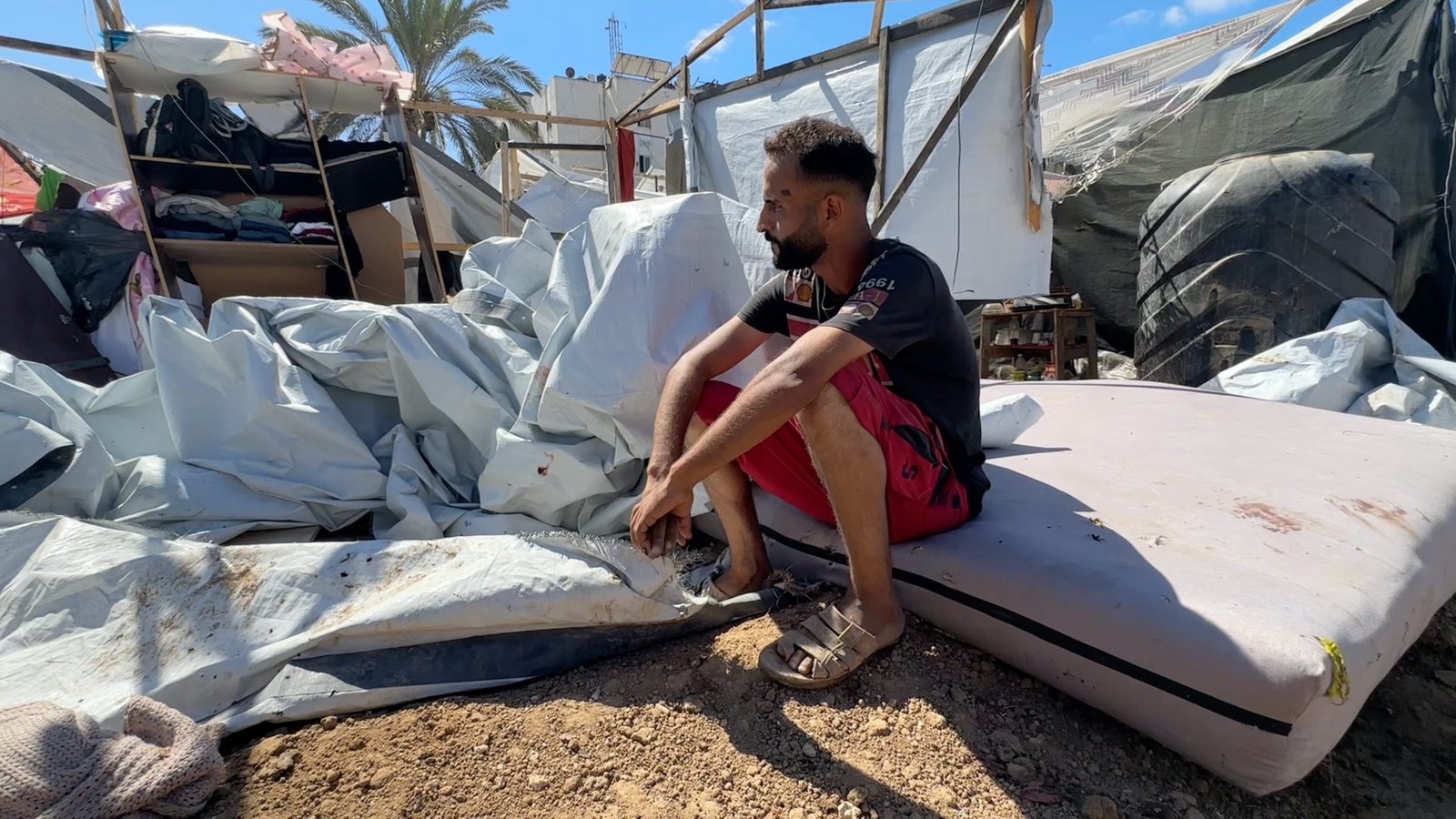 “Death is Better Than This Life”: Displaced Palestinians in Gaza Are Being Bombed in Their Tents