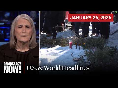 Top U.S. & World Headlines — January 26, 2026