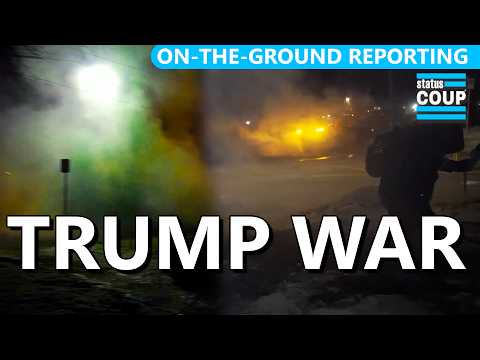 TRUMP’S ICE ARMY CARPET BOMBS Protesters