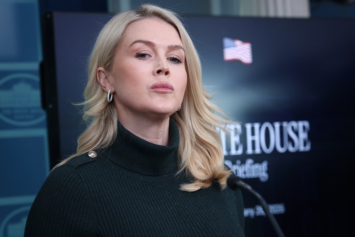 Trump Press Sec Snaps at Media as Spin on Threat to Rig 2026 Goes Awry