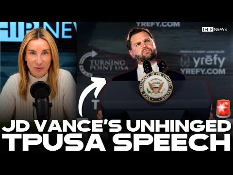 IHIP News: JD Vance Shamelessly GRIFTING At INSANE TPUSA Event!! He KNOWS He's LYING!!