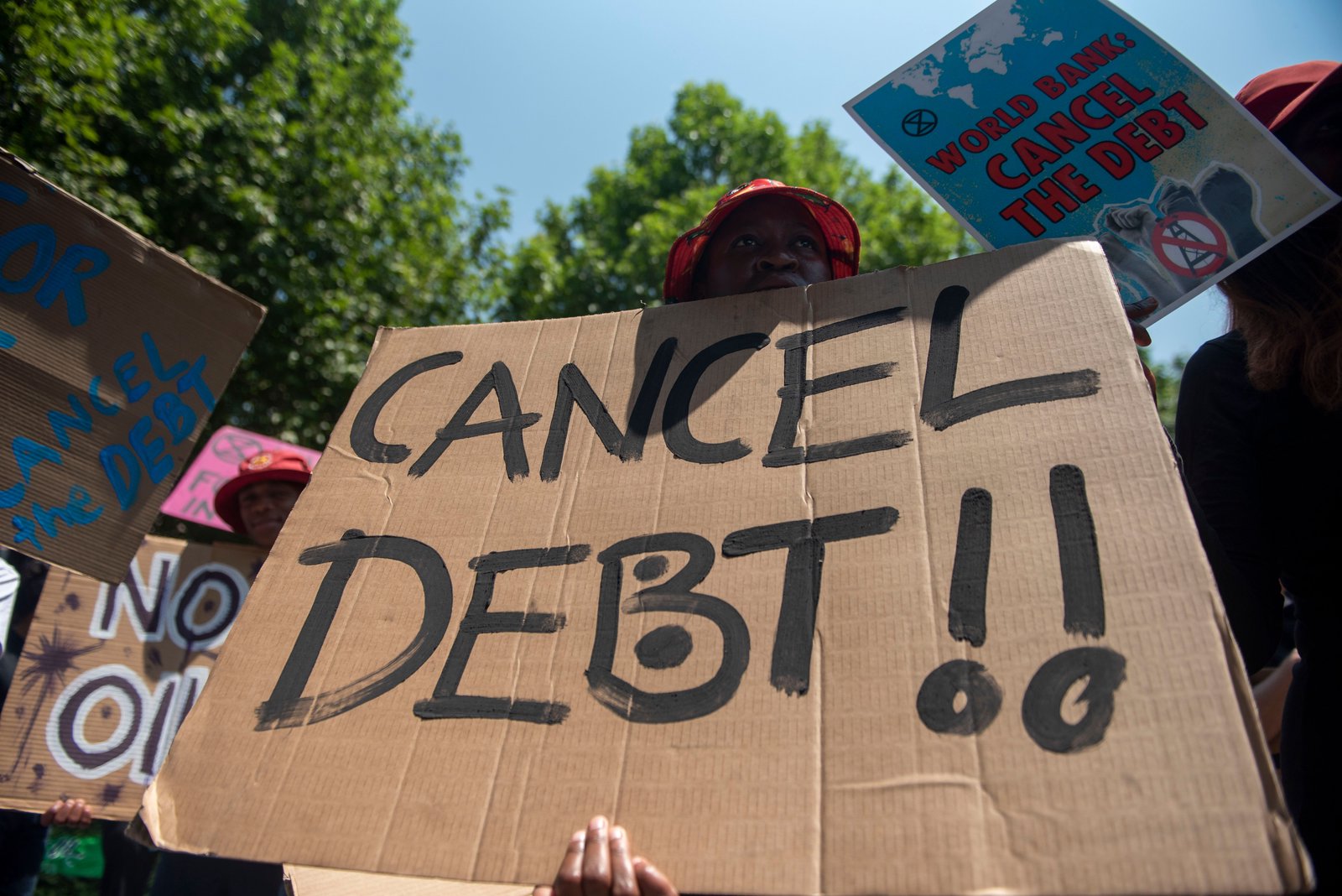 Protesters call for African debt cancellation