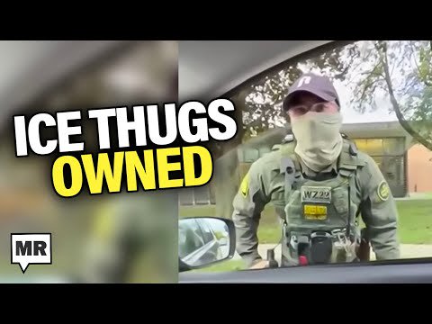 Trump's ICE Secret Police Get Owned By Citizen Watchdogs