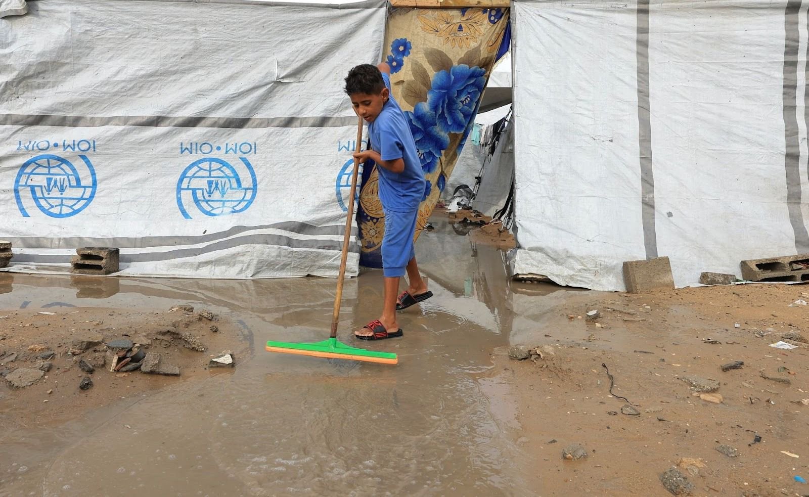 Heavy rains in Gaza worsen already dire conditions