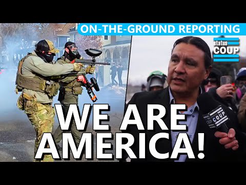 Trump's ICE KIDNAPS Native Americans in Minneapolis: "WE ARE AMERICA!"