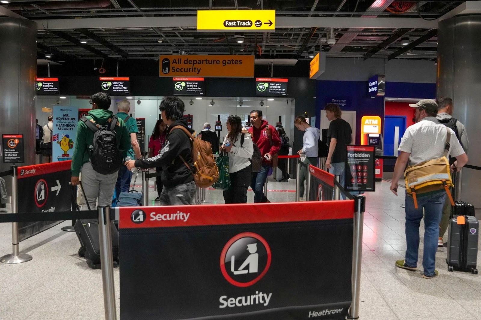 London's Heathrow airport relaxes rules over fluids