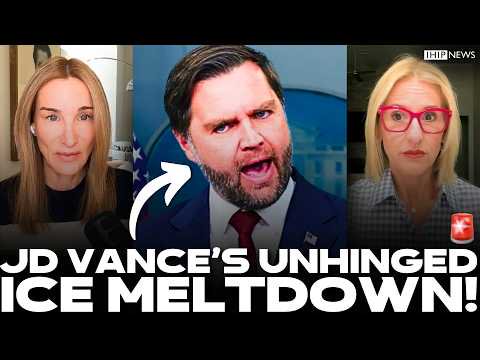 IHIP News: 🚨 JD Vance's HYSTERICAL BREAKDOWN During WH Presser! DEMANDS We THANK the ICE MURDERER?!