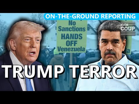 "STATE SPONSORED TERRORISM": Protesters TORCH Trump’s Illegal Venezuela Coup, ICE Terror