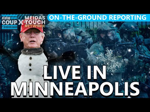 LIVE STOP TRUMP’S ICE TERROR Protest in -20 Degrees | LIVE From Minneapolis