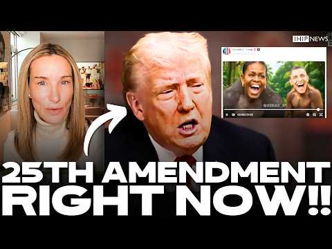 IHIP News: 🚨 Trump SCARED of 25th Amendment After RACIST Post of OBAMAS in MIDDLE of NIGHT!